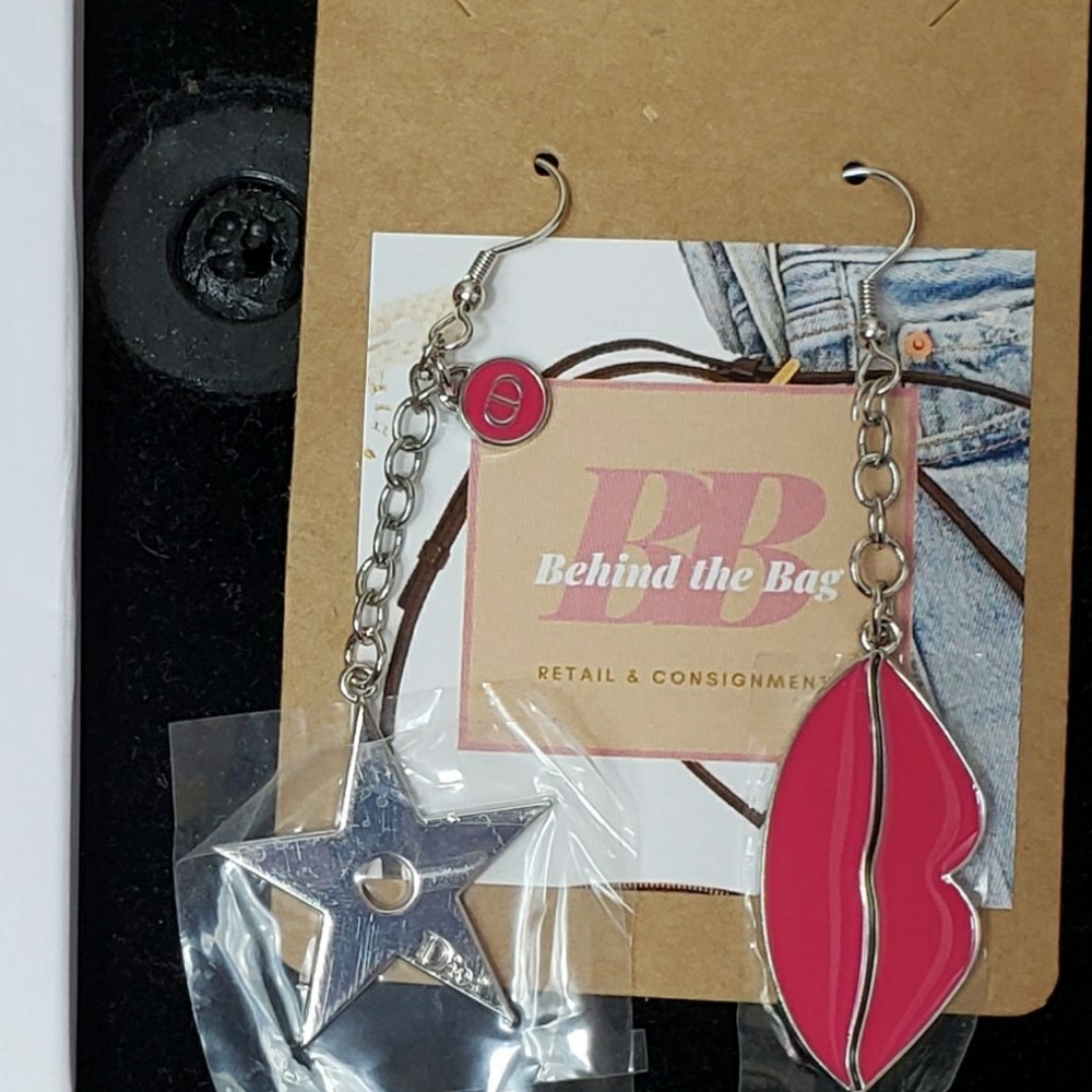 Upcycled Dior Earrings